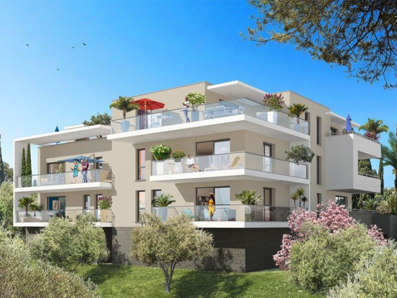 APPARTEMENT DE PRESTIGE T2 48 M2 TERRASSE BORD DE MER LE CANNET