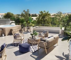 For sale NEW APARTMENT T4 86 M2 TERRACE BY THE SEA JUAN LES PINS