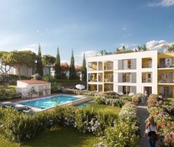 For sale NEW APARTMENT T2 38 M2 TERRACE BY THE SEA JUAN LES PINS