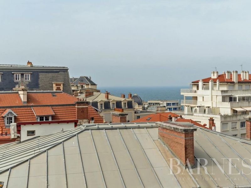 FOR SALE APARTMENT T6 106 M² TOP FLOOR SEA VIEW BIARRITZ CLEMENCEAU