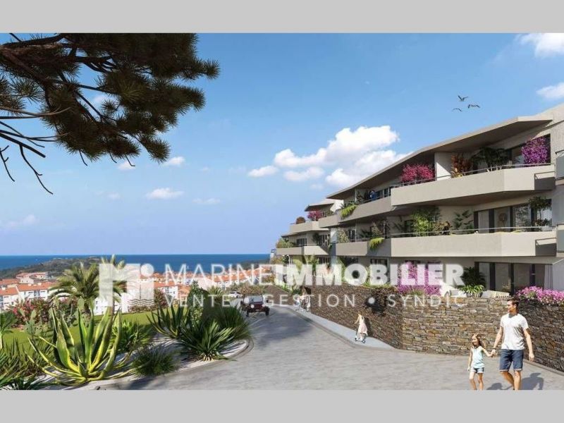 APPARTEMENT T3 61 M2 BORD DE MER PORT VENDRES