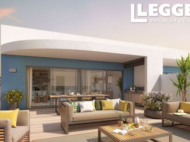 A louer APPARTEMENT NEUF T4 106 M2 BORD DE MER CANET EN ROUSSILLON