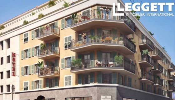 A louer APPARTEMENT NEUF T2 42 M2 TERRASSE BORD DE MER NICE