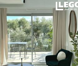 A louer APPARTEMENT DUPLEX DE PRESTIGE T5 111 M2 TERRASSE BORD DE MER ANTIBES
