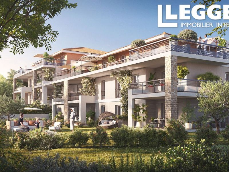 A louer APPARTEMENT NEUF T3 62 M2 BORD DE MER VALLAURIS