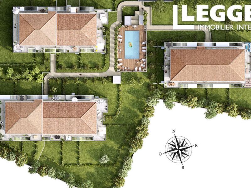 A louer APPARTEMENT NEUF T2 40 M2 BORD DE MER VALLAURIS