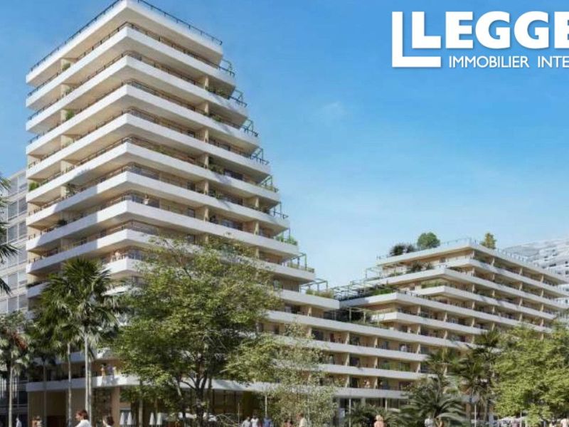 A louer STUDIO NEUF  43 M2 BORD DE MER NICE