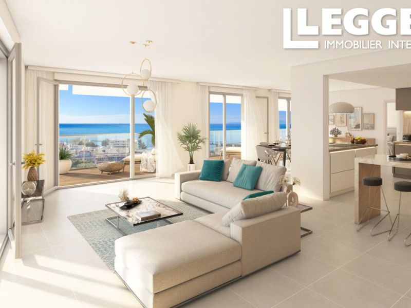 A louer PENTHOUSE DE PRESTIGE T4 139 M2 VUE MER SAINT LAURENT DU VAR