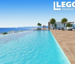 A louer PENTHOUSE DE PRESTIGE T4 139 M2 VUE MER SAINT LAURENT DU VAR