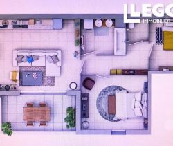 A louer APPARTEMENT NEUF T3 7 M2  NIMES