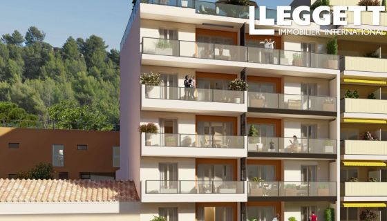 A louer APPARTEMENT DUPLEX NEUF T3 62 M2 TERRASSE BORD DE MER NICE