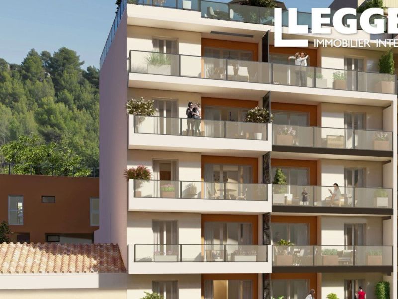 A louer APPARTEMENT DUPLEX NEUF T3 62 M2 TERRASSE BORD DE MER NICE