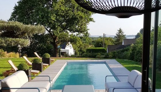 vente Maison d'Architecte avec piscine Golfe du Morbihan