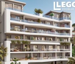 En venta APARTAMENTO NUEVO T3 72 M2 TERRAZA JUNTO AL MAR ROQUEBRUNE CAP MARTIN