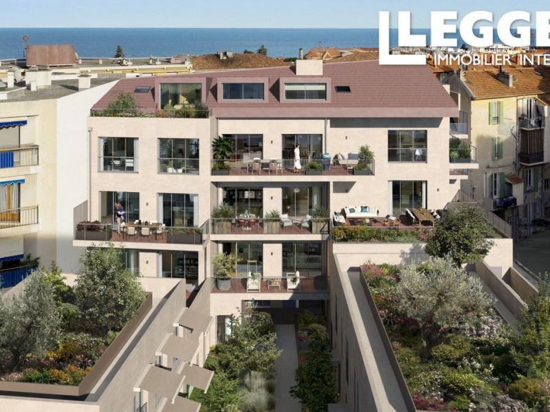 APPARTEMENT DUPLEX DE PRESTIGE NEUF T5 110 M2 TERRASSE BORD DE MER BEAULIEU SUR MER