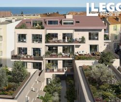 APPARTEMENT DE PRESTIGE NEUF T2 56 M2 TERRASSE BORD DE MER BEAULIEU SUR MER