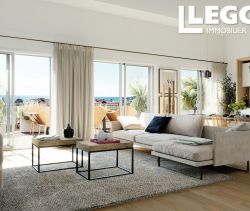 En alquiler NUEVO APARTAMENTO DUPLEX PRESTIGE T5 127 M2 TERRAZA VISTA AL MAR BEAULIEU SUR MER