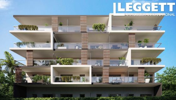 A louer APPARTEMENT NEUF T3 63 M2 BORD DE MER ANTIBES