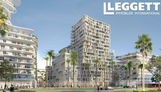 A louer APPARTEMENT NEUF T2 41 M2 TERRASSE BORD DE MER NICE