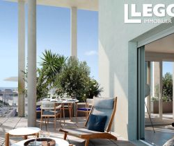 A louer APPARTEMENT NEUF T2 41 M2 TERRASSE BORD DE MER NICE