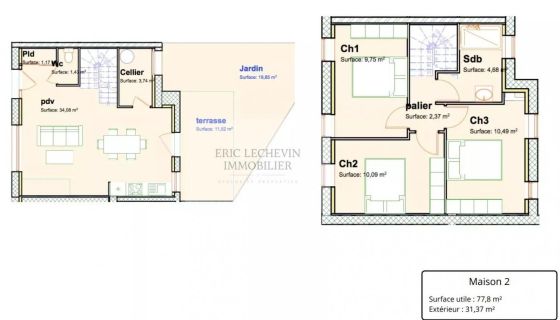 APPARTEMENT T2 35 M2 TERRASSE BORD DE MER MERLIMONT