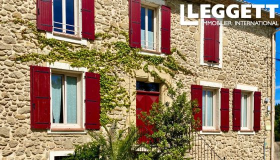 A louer MAISON  DE MAîTRE  SALLELES D AUDE