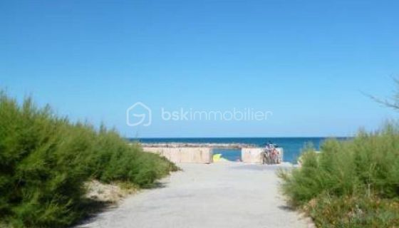 APARTAMENTO T2 34 M2 TERRAZA JUNTO AL MAR LE BARCARES