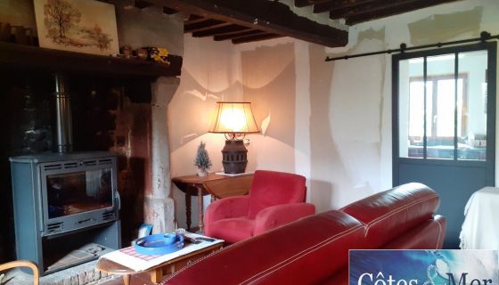 For sale AUTHENTIC LONGERE 3 ROOMS 81 M² ANGIENS
