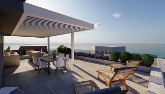 For rent PENTHOUSE T6 192 M2 SEASIDE TERRACE PRIVLAKA