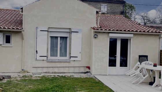 For sale 3 room house on one level AULNAY de saint onges