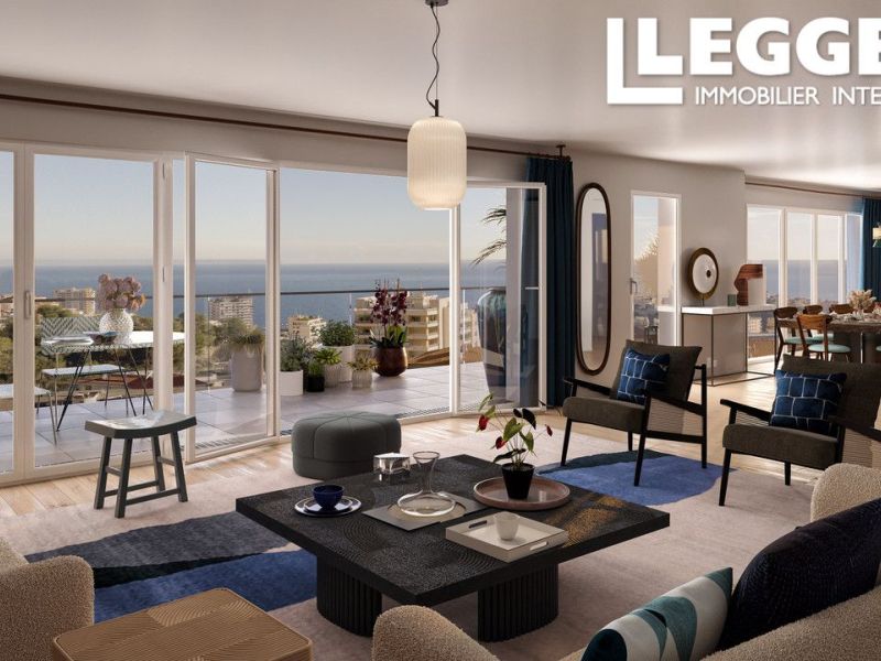 A louer APPARTEMENT NEUF T4 157 M2 TERRASSE VUE MER BEAUSOLEIL