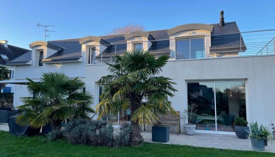 For sale Contemporary house 7 ROOMS 280 M² seaside Fouesnant Cap Coz