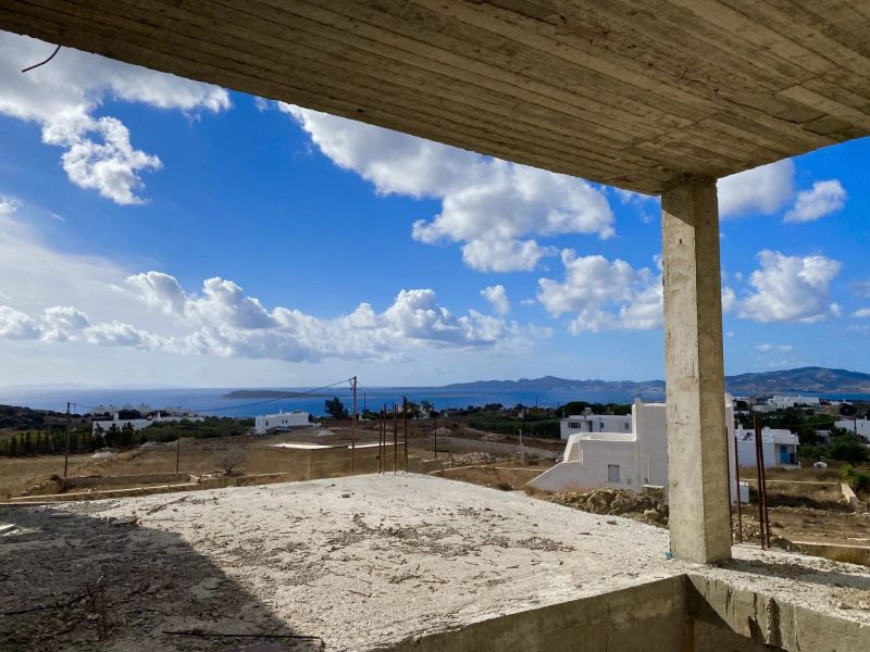For sale HOUSE 210 M² SEA VIEW SWIMMING POOL TO BE FINISHED PAROS  