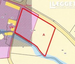A vendre Grand terrain Ã  bÃ¢tir avec autorisation pour deux propriÃ©tÃ©s 17330 Saint Pierre De L Isle