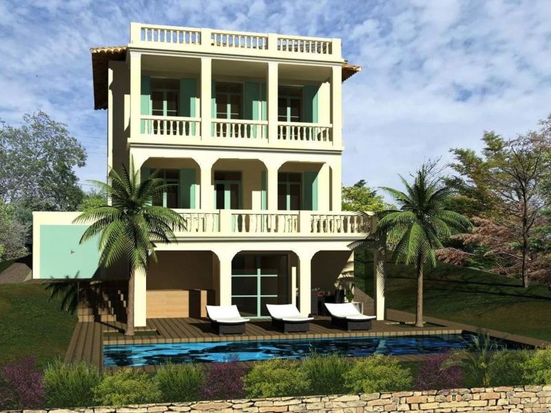 En venta VILLA BELLE EPOQUE VISTA AL MAR 6 HABITACIONES 205 M² SAINT RAPHAEL