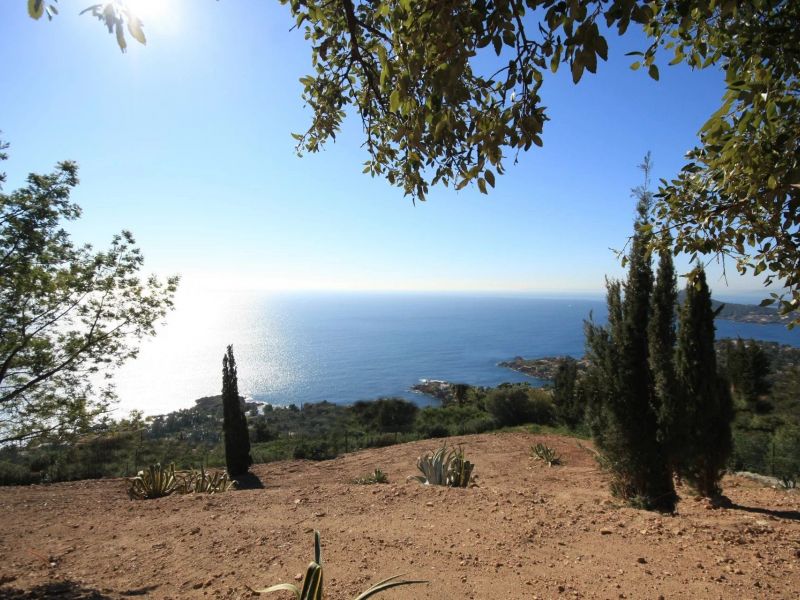 A vendre TERRAIN CONSTRUCTIBLE 2180 M² VUE MER PANORAMIQUE A SAINT RAPHAEL  AGAY  