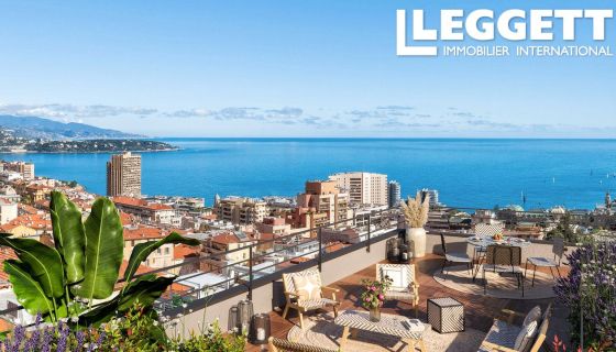 A louer APPARTEMENT NEUF T5 121 M2 TERRASSE VUE MER BEAUSOLEIL