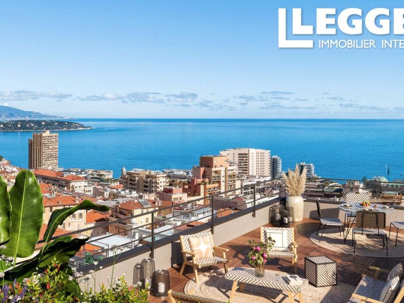 A louer APPARTEMENT NEUF T5 121 M2 TERRASSE VUE MER BEAUSOLEIL