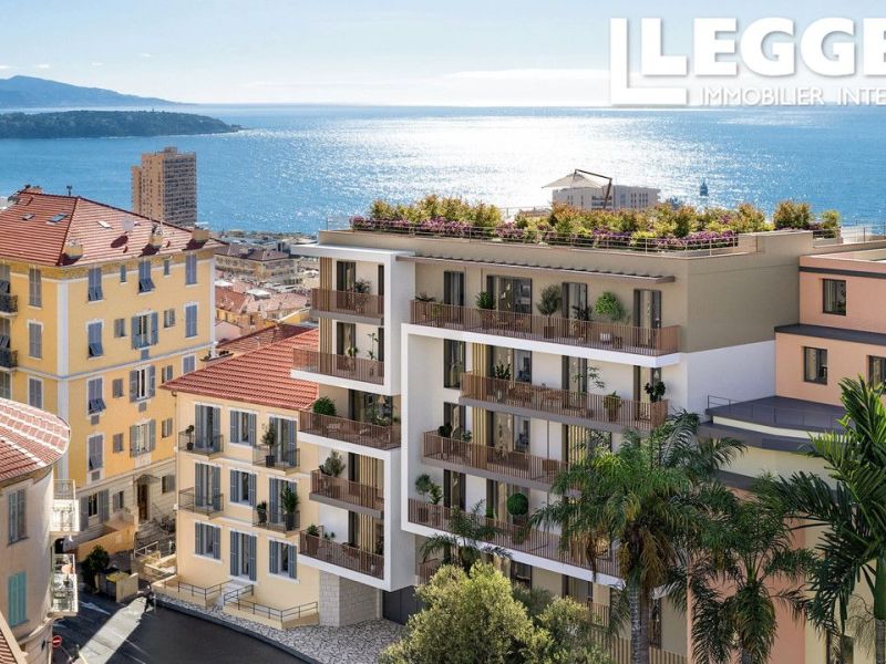 A louer APPARTEMENT NEUF T5 113 M2 TERRASSE VUE MER BEAUSOLEIL