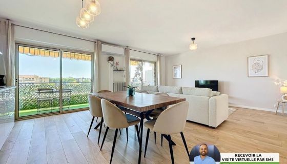 APARTAMENTO T3 64 M2 TERRAZA JUNTO AL MAR ANTIBES