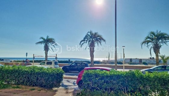 APARTAMENTO T3 55 M2 TERRAZA FRENTE AL MAR CANET EN ROUSSILLON