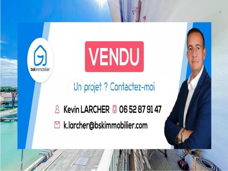 A louer APPARTEMENT T2 40 M2 BORD DE MER PALAVAS LES FLOTS