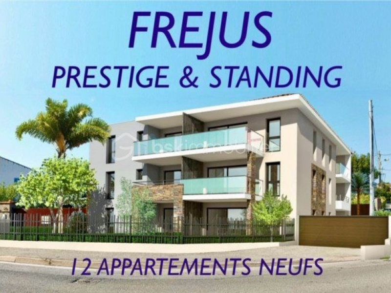 APPARTEMENT DE PRESTIGE NEUF T3 63 M2 TERRASSE BORD DE MER FREJUS