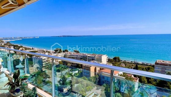 APPARTEMENT DE PRESTIGE T3 100 M2 TERRASSE VUE MER CANNES