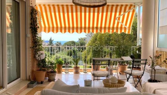 APPARTEMENT T3 82 M2 TERRASSE VUE MER CANNES