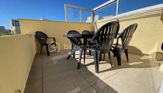 APARTAMENTO T3 37 M2 TERRAZA VISTA AL MAR LE BARCARES