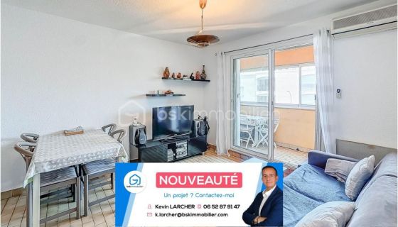 A louer APPARTEMENT T2 36 M2 BORD DE MER PALAVAS LES FLOTS