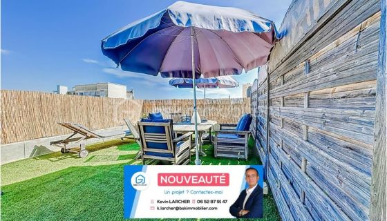 A louer APPARTEMENT T2 40 M2 TERRASSE VUE MER PALAVAS LES FLOTS