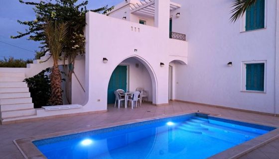 CASA CONTEMPORÁNEA JUNTO AL MAR MIDOUN DJERBA