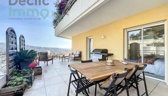 APPARTEMENT T2 40 M2 TERRASSE BORD DE MER SAINT LAURENT DU VAR